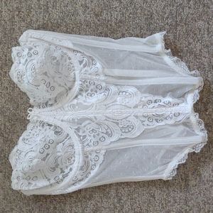 Vintage Victoria's Secret bustier corset 36